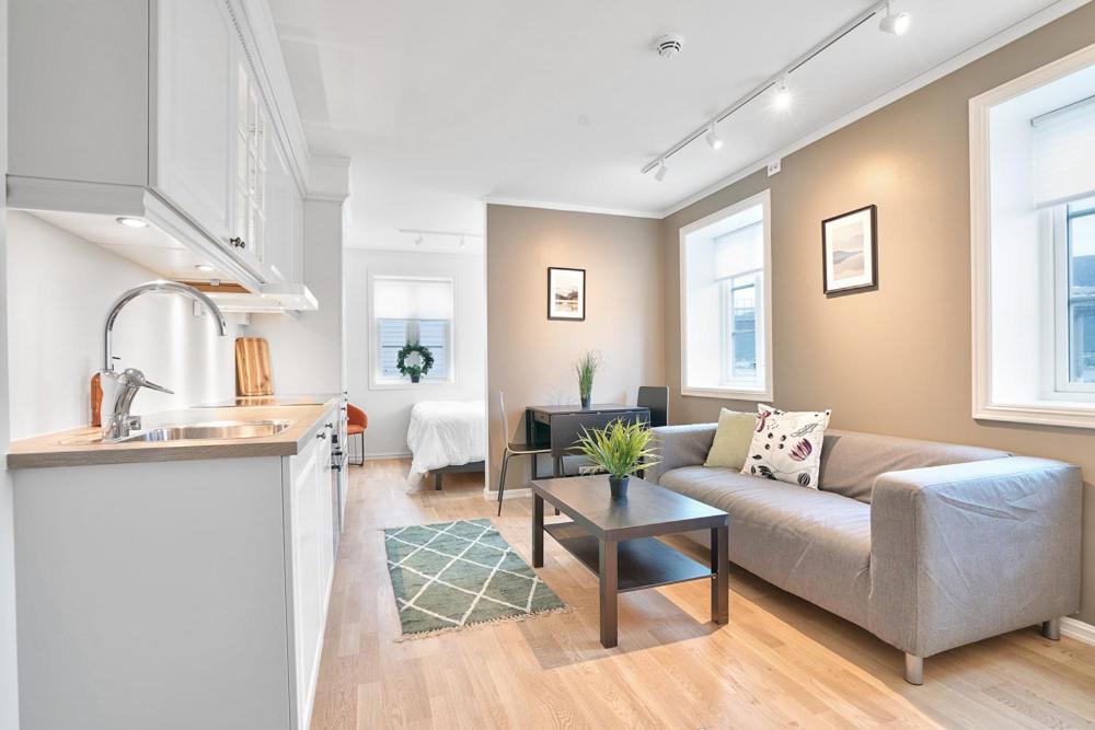 Totalapartments Skansegata Studio Apartments 特罗姆瑟 外观 照片
