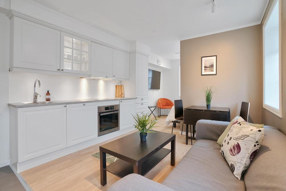 Totalapartments Skansegata Studio Apartments 特罗姆瑟 外观 照片