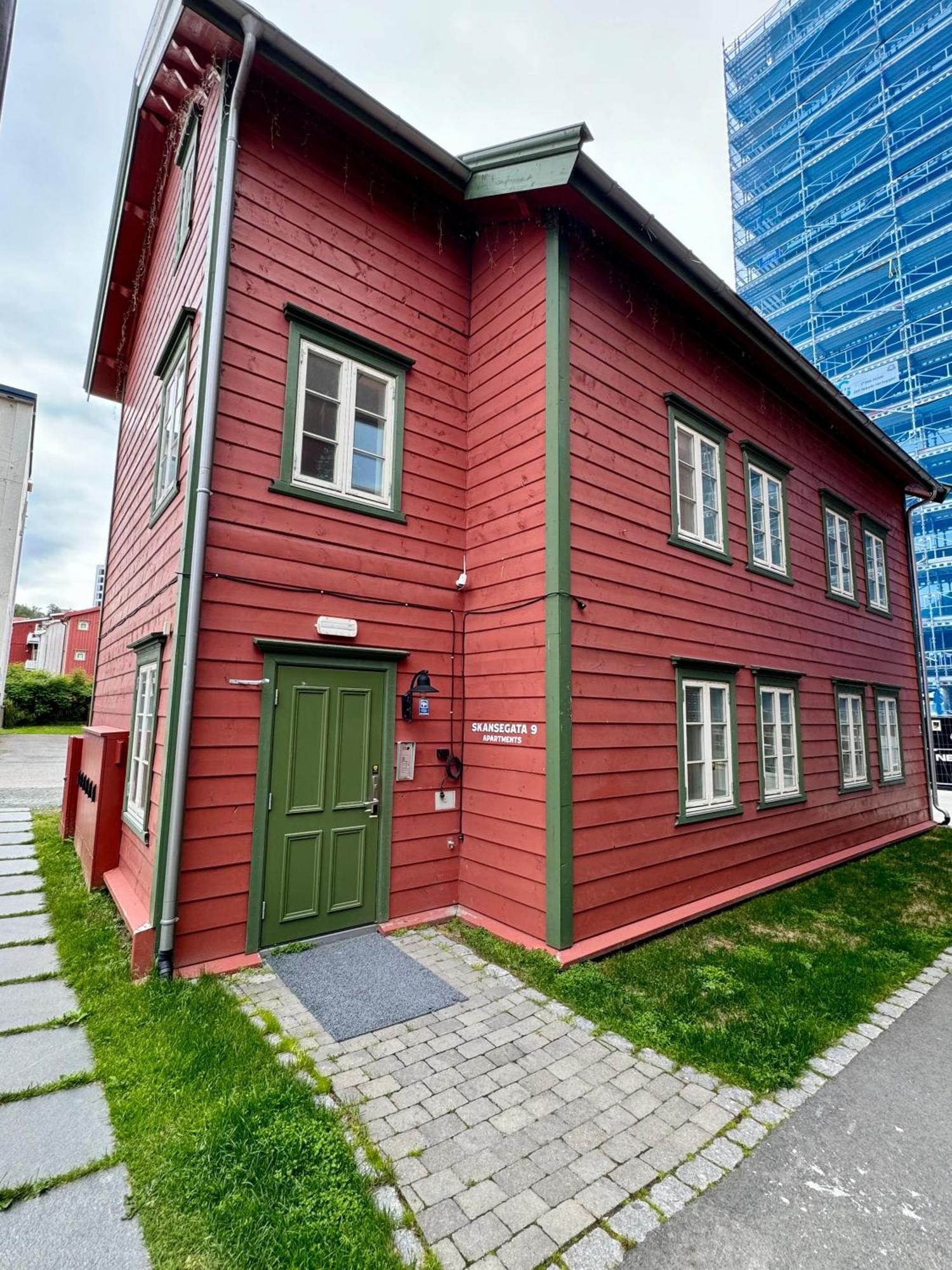 Totalapartments Skansegata Studio Apartments 特罗姆瑟 外观 照片